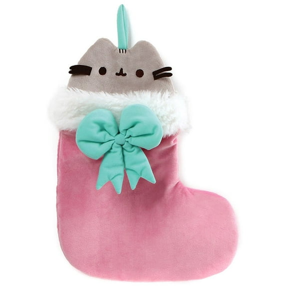 GUND Pusheen Christmas Stocking Plush 11", Multicolor