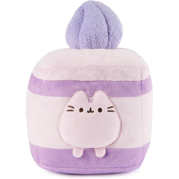 GUND Pusheen Lavender Spongecake Plush, Squishy Toy, Purple, 6