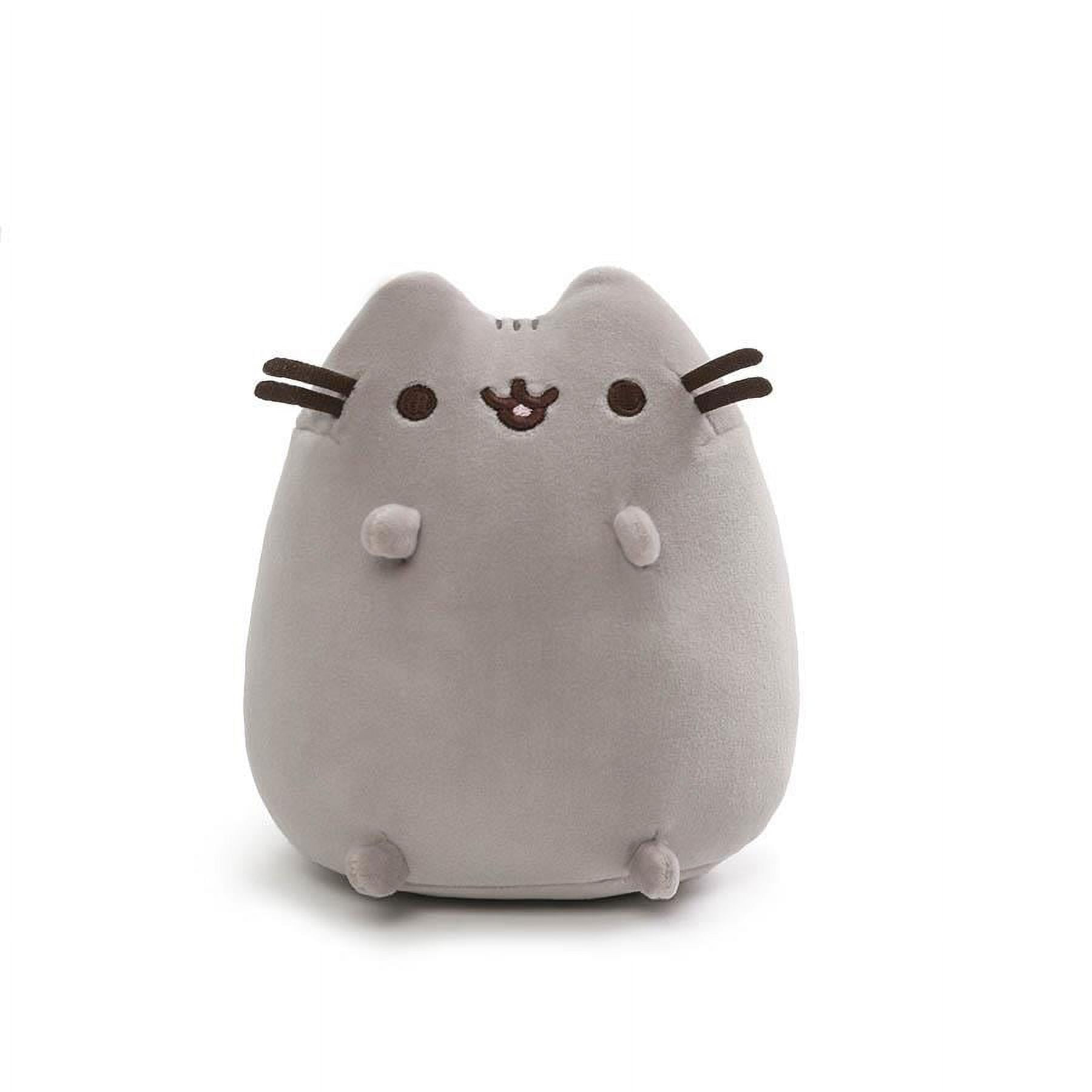 GUND Pusheen The Cat Pancake Squisheen Plush, Squishy Toy Stuffed Animal  for Ages 8 and Up, Brown, 6”