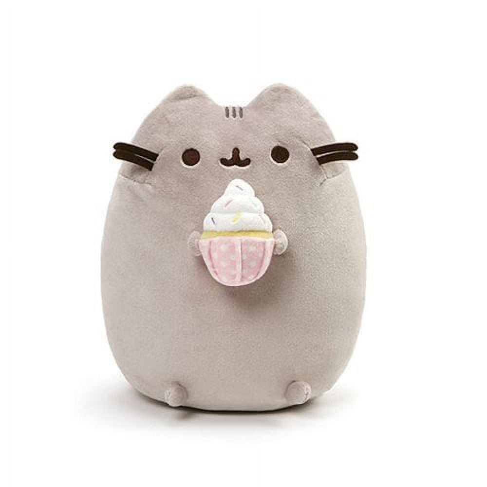  GUND Sprinkle Donut Pusheen Squishy Plush Stuffed Animal Cat,  Pink and Mint, 12” : Toys & Games