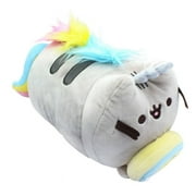 GUND Pusheenicorn Donut Log Rainbow Plush Stuffed Animal Cat, 9.5