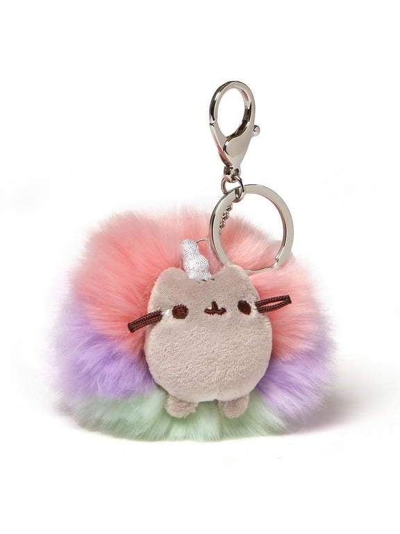Pusheenicorn Pom Poof Keychain 4