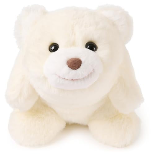 GUND Snuffles Teddy Bear, Forever Friends Littles Stuffed Animals, Classic Plush Toys for Ages 1 and Up, White, 7