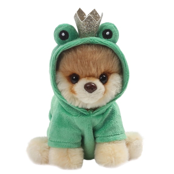 GUND Worlds Cutest Dog Itty Bitty Boo #048 Frog Prince Stuffed Animal Plush, 5"