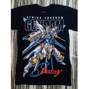 GUNDAM DESTINY STRIKE FREEDOM MOBILE SUIT JAPAN ANIME MECH GUNPLA COLLECTION T-SHIRT