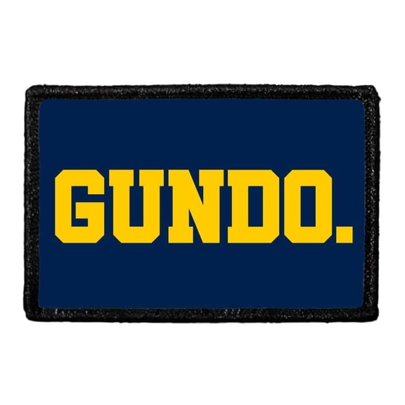 GUNDO. - Removable Patch