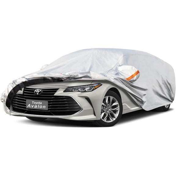 GUNHYI 6 Layer Car Cover Custom Fit Toyota Avalon (1994-2023) Waterproof All Weather, Heavy Duty Outdoor Snow Sun Rain Uv Protection (Ships from US Warehouse, Delivery 3-8 Days)
