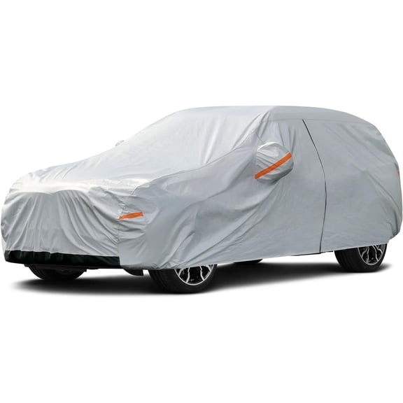 GUNHYI 6 Layers SUV Car Cover Custom Fit Kia Telluride (2016-2023) Waterproof All Weather, Heavy Duty Outdoor Snow Sun Rain Uv Protection