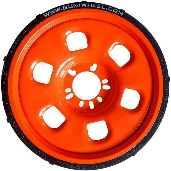 GUNIWHEEL Universal Vehicle Mounting System Roller Wheel with Universal Lug Pattern for Trucks/SUVs with 5 or 6 Bolt Patterns - Safely Move & Mount Vehicles 1, GUNIWHEEL 56