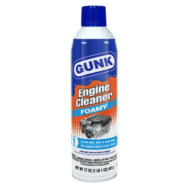 GUNK FEB-1 Foamy Engine Cleaner and Degreaser, Aerosol, 17 oz