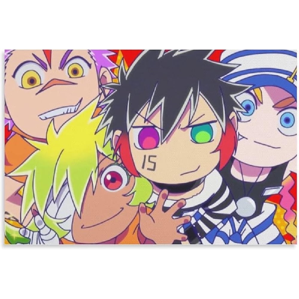 GUNKY Nanbaka Anime Poster Posters Art Print Wall Photo Paint Poster ...