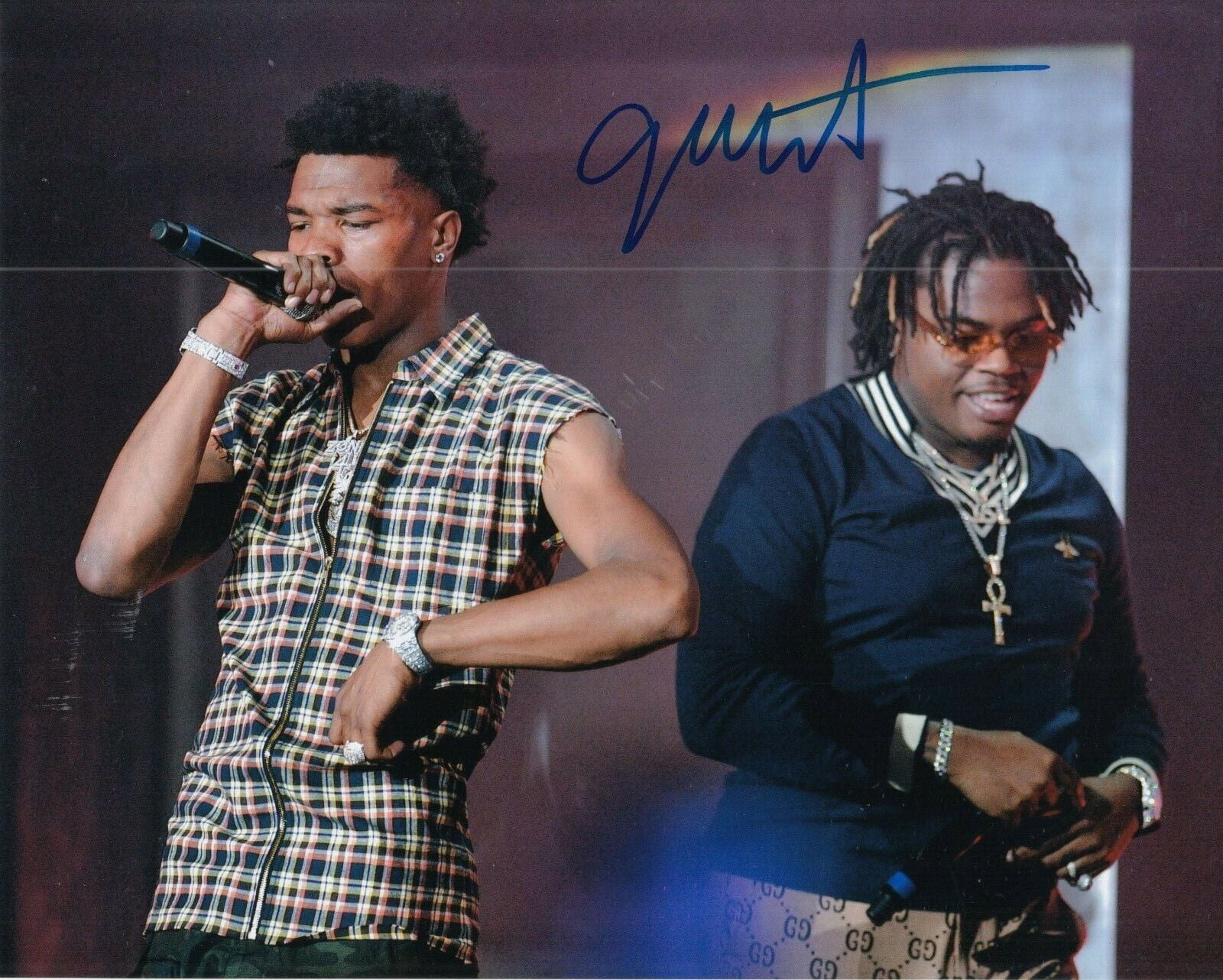GUNNA signed (DRIP TO HARD) Music Rapper 8X10 Photo W/COA Sergio ...