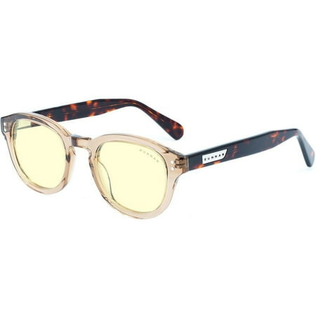 GUNNAR Gaming & Computer Glasses, Emery, Rose/Tortoise, Amber Tint