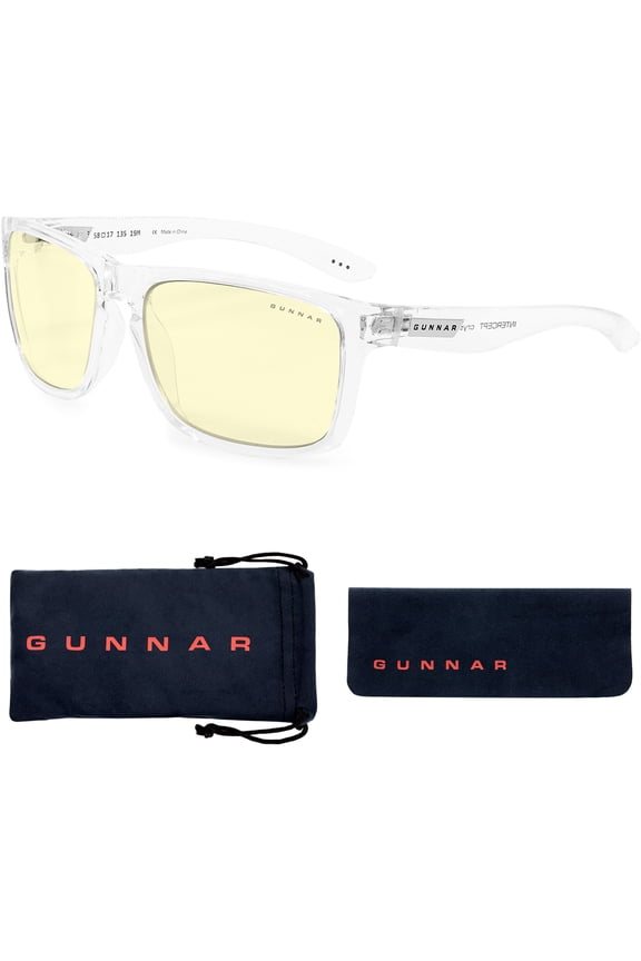 Gaming & Computer Glasses, Intercept, Crystal, Amber Tint