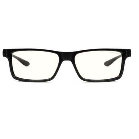 GUNNAR Gaming & Computer Glasses, Vertex, Onyx, Clear Tint, Natural-Focus