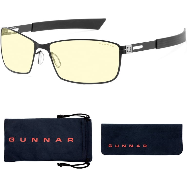 GUNNAR Gaming Glasses - Vayper, Onyx, Amber Tint - Walmart.com