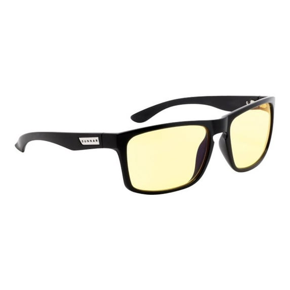 GUNNAR INTERCEPT - Glasses - full rim - frame: kryptonite - lens: amber