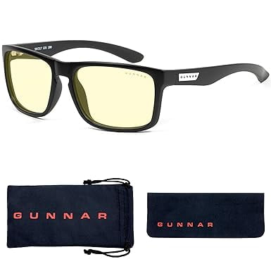 GUNNAR - Blue Light Reading Glasses - Intercept +2.0 - Onyx