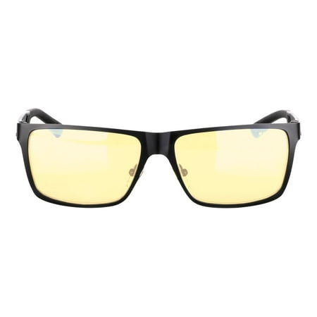 GUNNAR VINYL - Glasses - for computer - full rim - frame: onyx - lens: amber