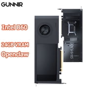 GUNNIR Intel Arc Pro B60 BS Single Slot Professional Graphics Card, 24GB GDDR6, PCI Express 5.0, XMX AI Engine, AV1 Encode Decode, Workstation AI GPU
