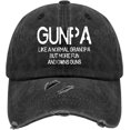 GUNPA Like A Normal Grandpa But More Fun and Owns Guns Hat for Women