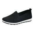 thumbnail image 1 of GUOBIOZIY Shoes for Women Walking Shoes Casual Arch Support Slip on Sneakers Breathable Comfort(Black,6.5), 1 of 6