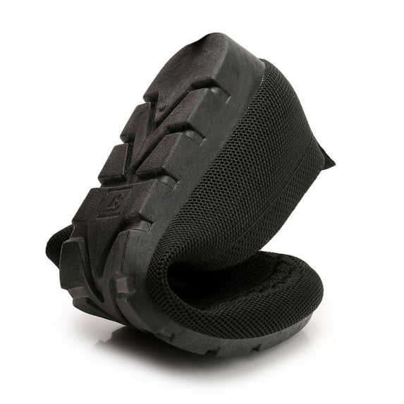 GUOBIOZIY Slip on Sneakers for Women Walking Shoes Non Slip Lightweight Fashionable Breathable Tennis Shoes Work Shopping Travel Walking Shoes(Black,6.5)