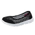 thumbnail image 1 of GUOBIOZIY Slip on Shoes for Women Breathable Fashion Sneakers Comfortable Knit Casual Shoes(Black,6.5), 1 of 7