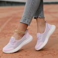 thumbnail image 1 of GUOBIOZIY Walking Shoes Women Platform Sneakers for Women for Women's On Slip Shoes Casual Breathable Fashion Mesh(Purple,7.5), 1 of 7