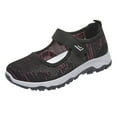 thumbnail image 1 of GUOBIOZIY Running Shoes Lightweight Tennis Shoes Non Slip Gym Workout Shoes Breathable Mesh Walking Sneakers Womens Running Shoes(Black,7.5), 1 of 5