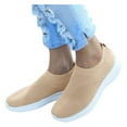 thumbnail image 1 of GUOBIOZIY Walking Shoes Women's Casual Walking Shoes Breathable Mesh Work Slip-on Sneakers(Khaki,7.5), 1 of 3
