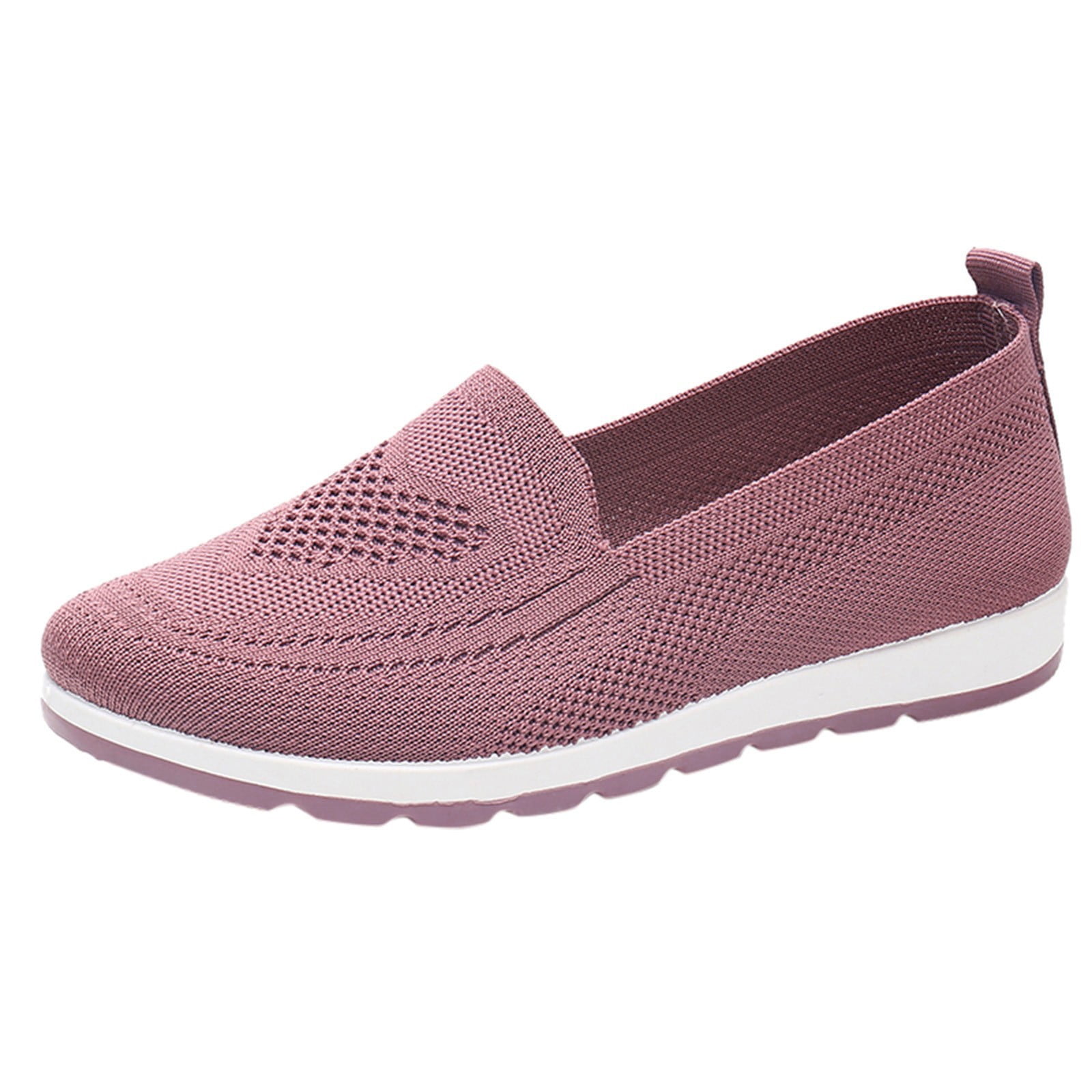 GUOBIOZIY Women's Comfortable Slip-On Mary Jane Shoes(Pink,8) - Walmart.com