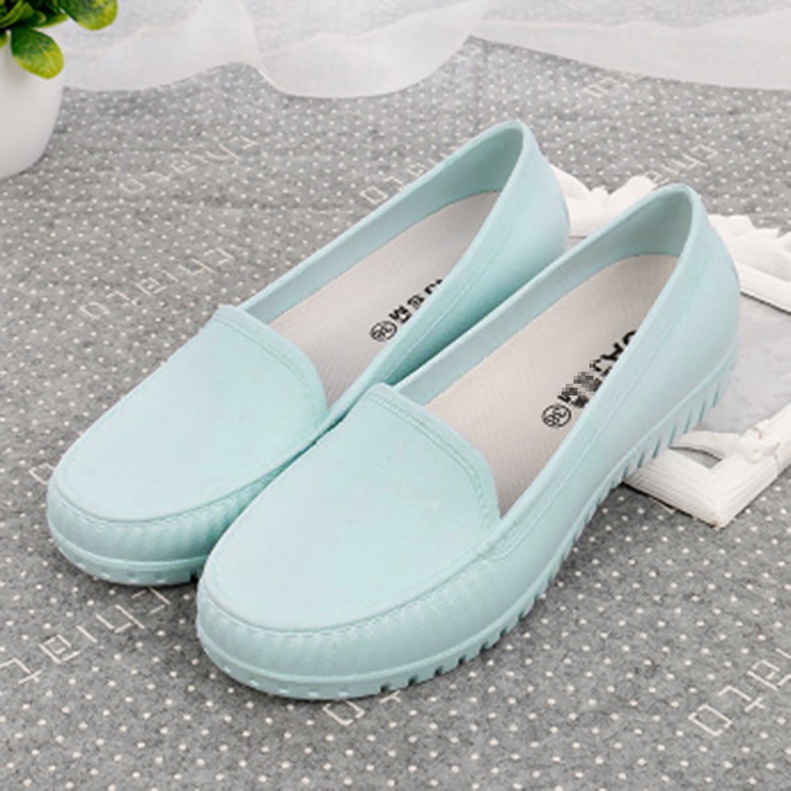 Women's Flat Shoes 2025 New Style Sports Shoes Women's Leather Casual Loafers Women Work Shoes Comfortable for Work Flats