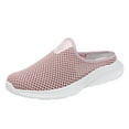 thumbnail image 1 of GUOBIOZIY Womens Open Back Sneakers Non Slip Comfort Shoes Backless Slip On Sneakers(Pink,9), 1 of 1