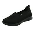 thumbnail image 1 of GUOBIOZIY Womens Slip on Walking Sneakers Comfortable Lightweight Workout Shoes(Black,9), 1 of 7