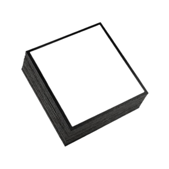 GUOOL 10 Pieces Shikishi Boards Artist Signature Boards Blank Sketch Panels Drawing Boards Portable Autograph Boards Paper Material Suitable for Signing Eve M