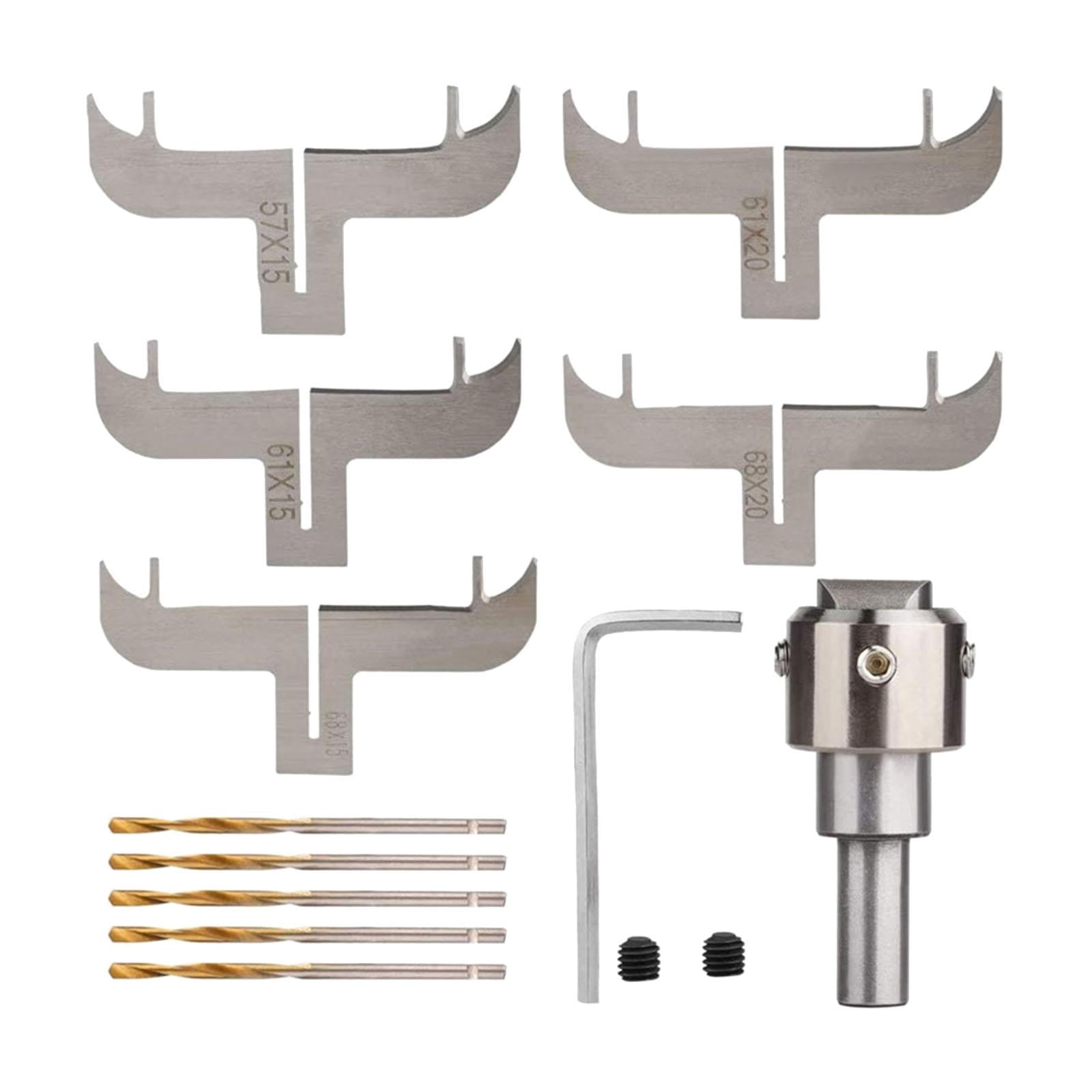 GUOOL 14 Pieces Bracelet Rings Makers Bracelet Drill Bit Set Integrated Tool Home Use Woodworking Portable DIY Wooden Bracelet Maker