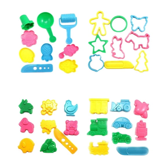 GUOOL 1Set Play Tools Kit DIY Modeling Clay Accessories interesting play children Educational Toys Multi-colored Modeling Tools