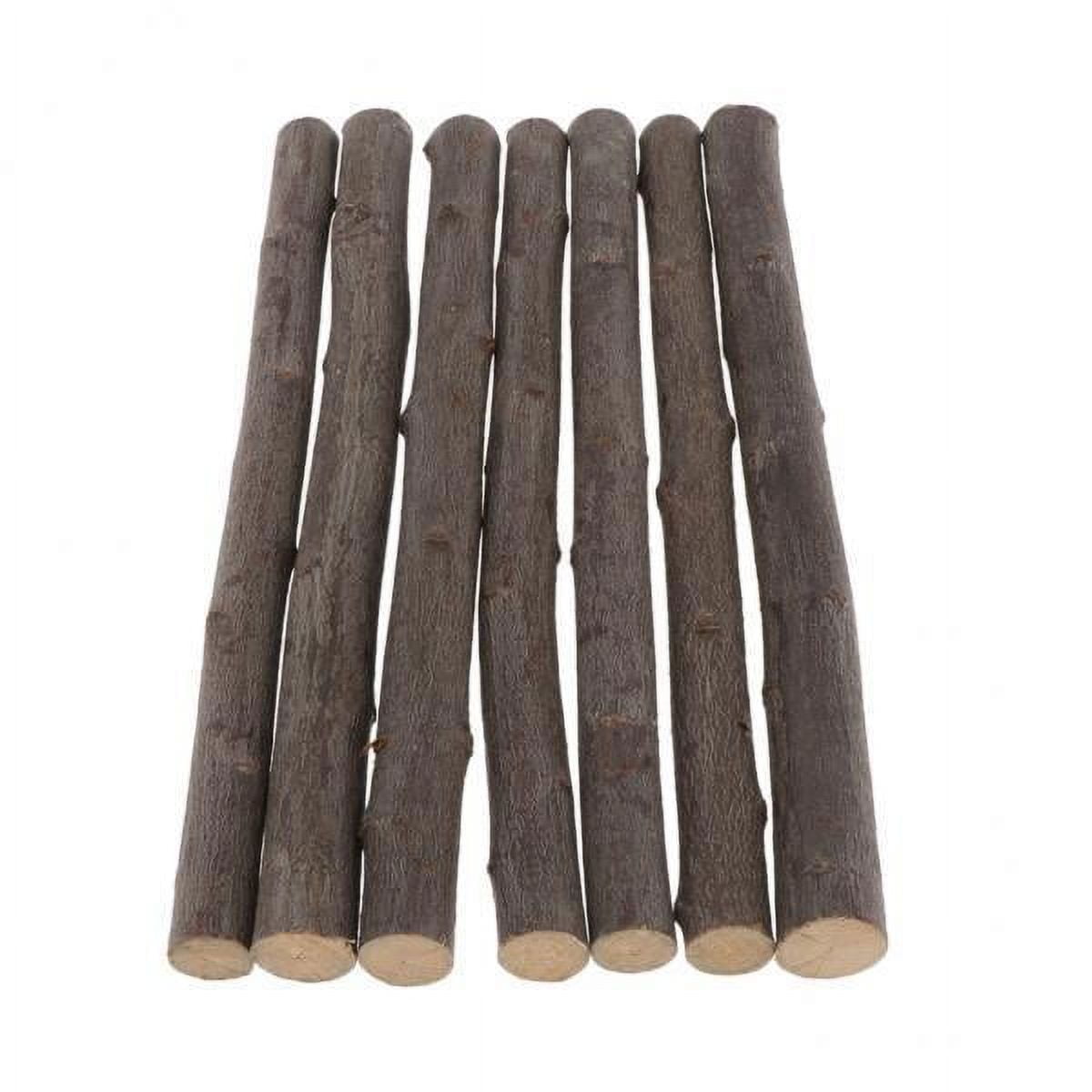 GUOOL 2x Wooden Stick 12 Inches Long 7 Pieces for Crafting, Perfect for Tags, Photo