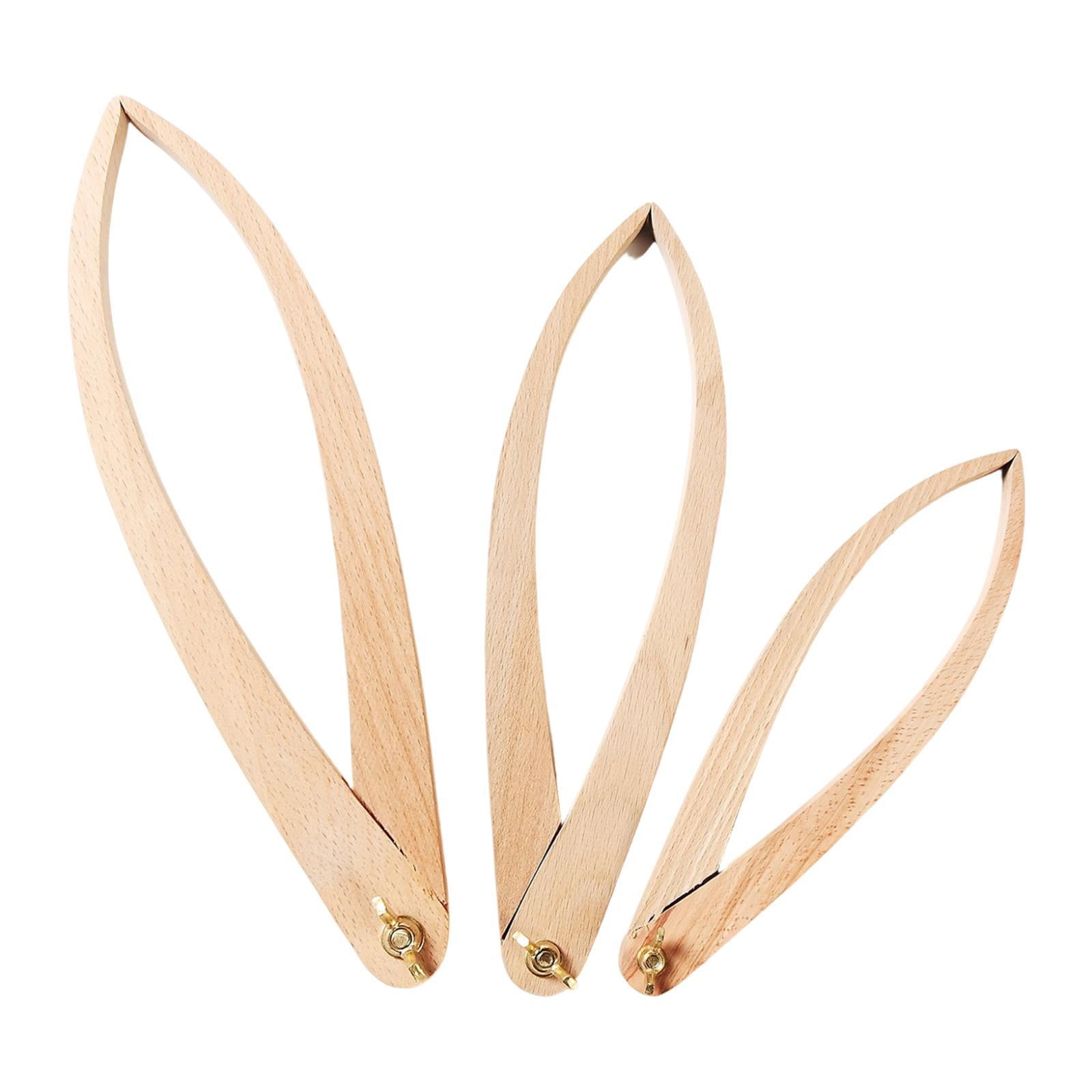 GUOOL 3-piece Set: Clay Modeling Pliers, Pottery Tool, Versatile Tool for The Potter's Wheel, Measuring Gauge, Glaze Clamp, Caliper