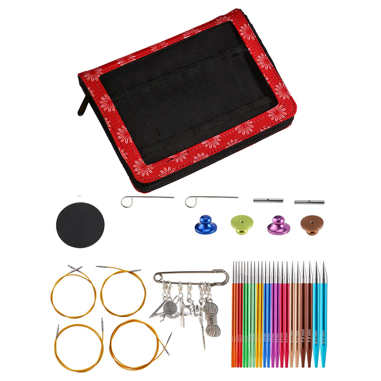 GUOOL 36 Pieces Knitting Set Knitting Set with Accessories Adults Beginners