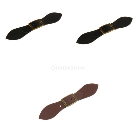 GUOOL 3PCS Leather Horn Toggle Buttons Trench Duffle Coat Fastener Buckle Kit