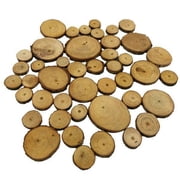 GUOOL 4-10pack 50 Pieces Pine Slices for Wedding Christmas Home 5 Pcs