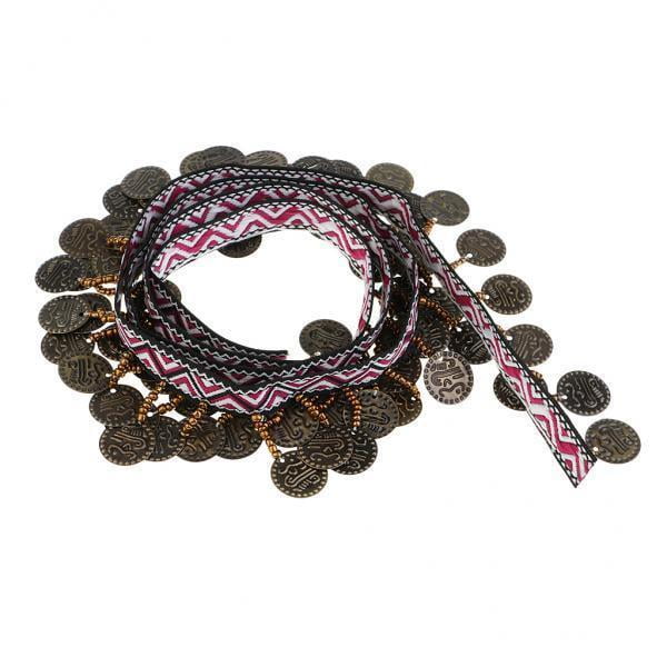 GUOOL 4-10pack Copper Tassel Lace Bohemian Fabric Ribbon Fringe Beaded Drop 10 Pcs