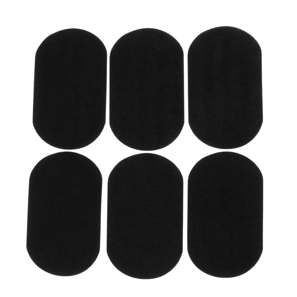 GUOOL 6pcs Velvet Elbow And Knee Patches to Sew , Oval Patches for ...