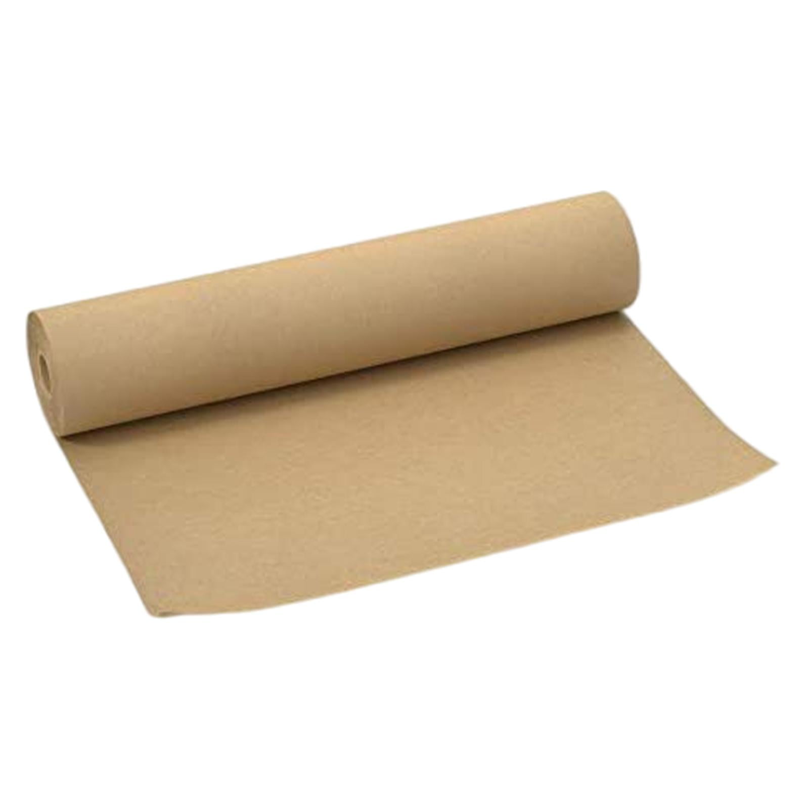 GUOOL 98feet Brown Kraft Paper Roll DIY Eco Friendly Decorative Easel Paper Roll for Easter Wedding, Kraft Paper Roll for Packing Gift Wrapping Shipping 11.8inch wide