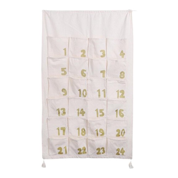 GUOOL Advent Calendar with Compartments, Storage Solution for Household, Housewarming, Christmas, Restaurant, Thanksgiving - Reusable Organizer