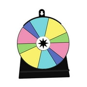 GUOOL Color Rotating Wheel Fortune Wheel Editable Portable Wheel Drinking Game for Party Carnival Bar Classroom Slots