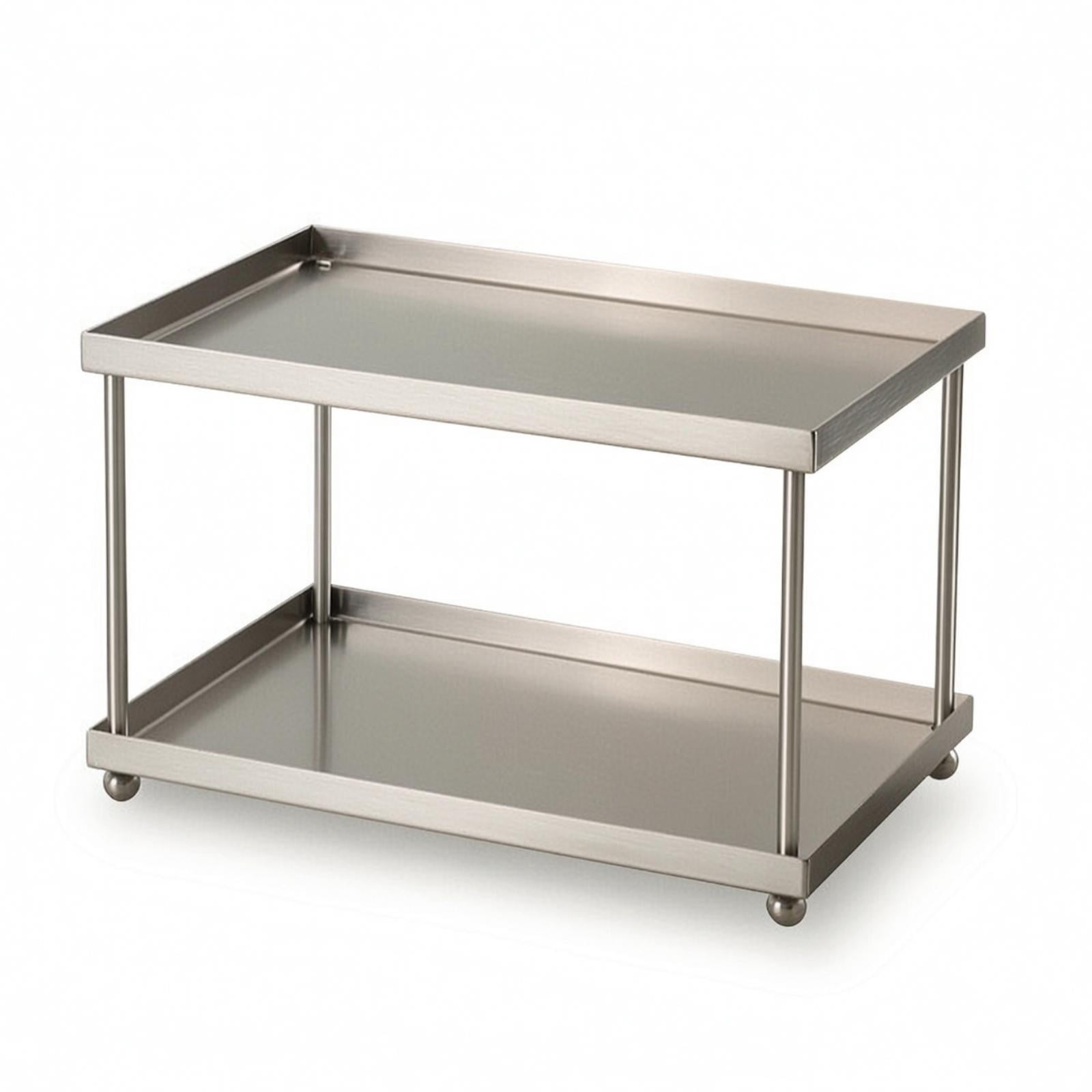 GUOOL Countertop Storage Rack Multipurpose Stainless Steel Rack Sturdy ...