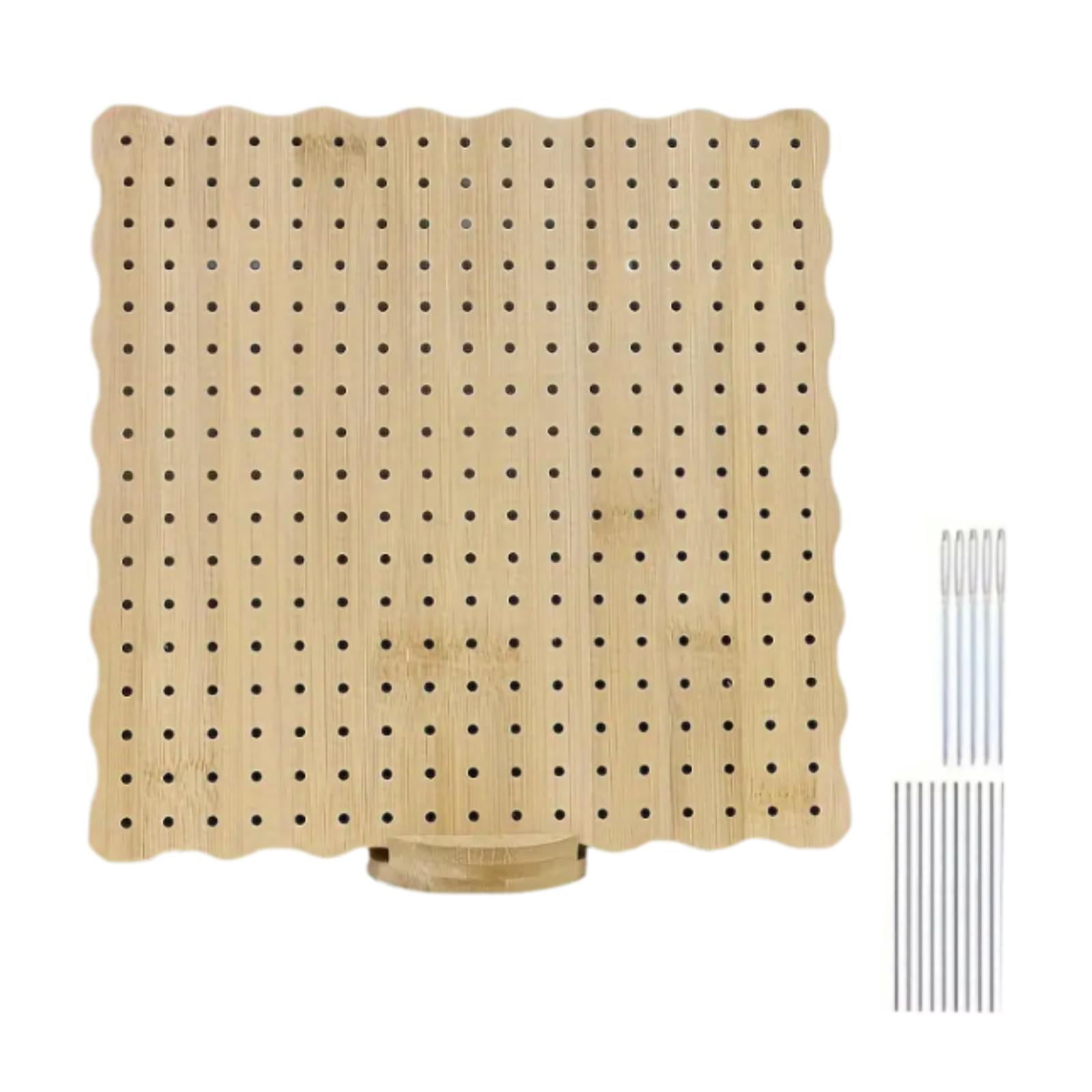 GUOOL Crochet Blocking Board and Pins for Beginners Knitting Blocking Board for Knitting and Crochet Gifts for Mother, Grandmothers 23.5cmx23.5cm